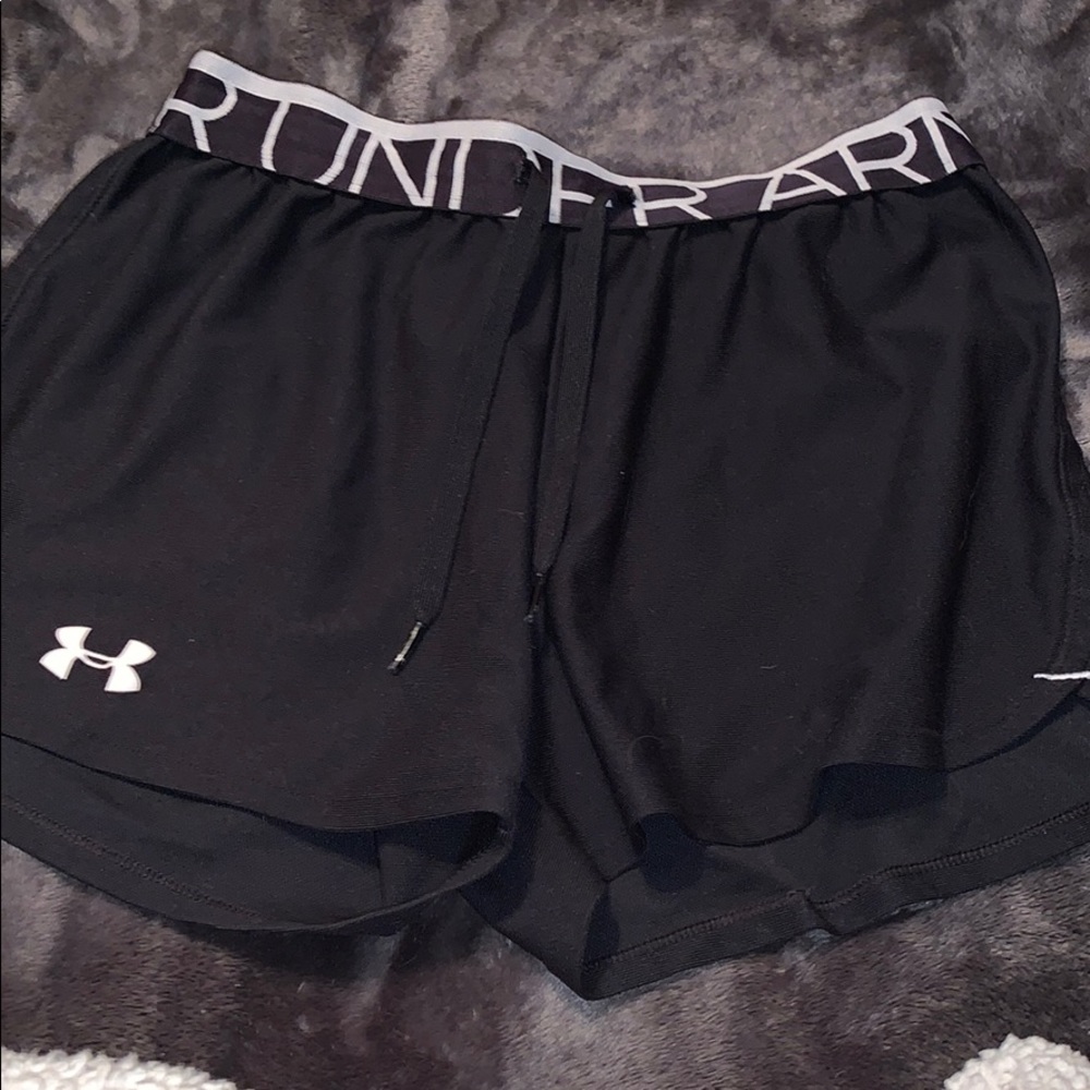 Under Armour shorts!